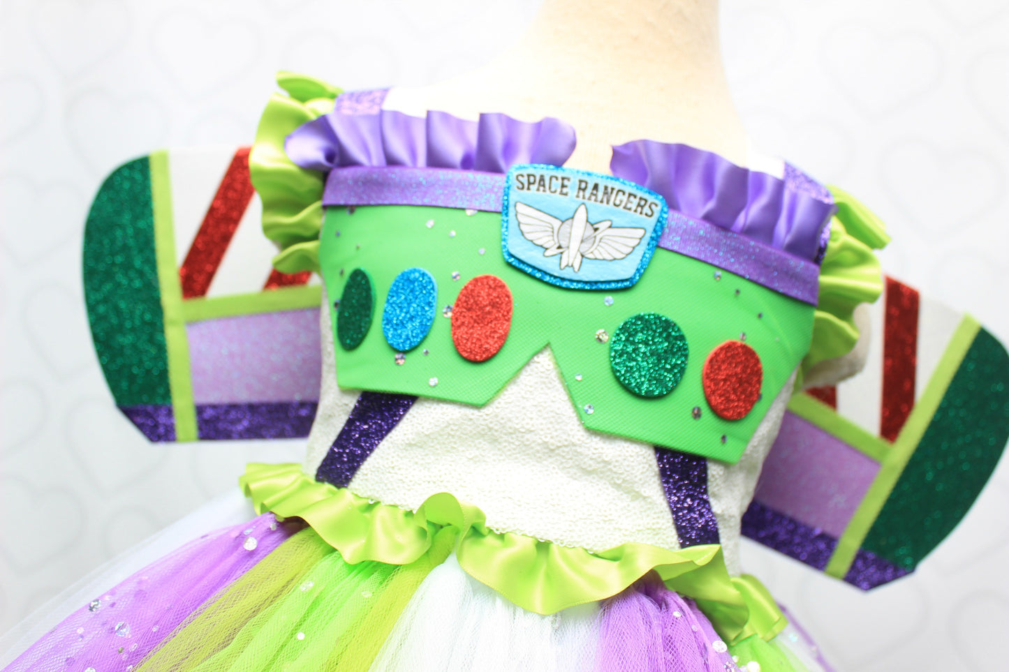 Buzz Lightyear Dress- toy story dress- toy story costume-buzz lightyear costume