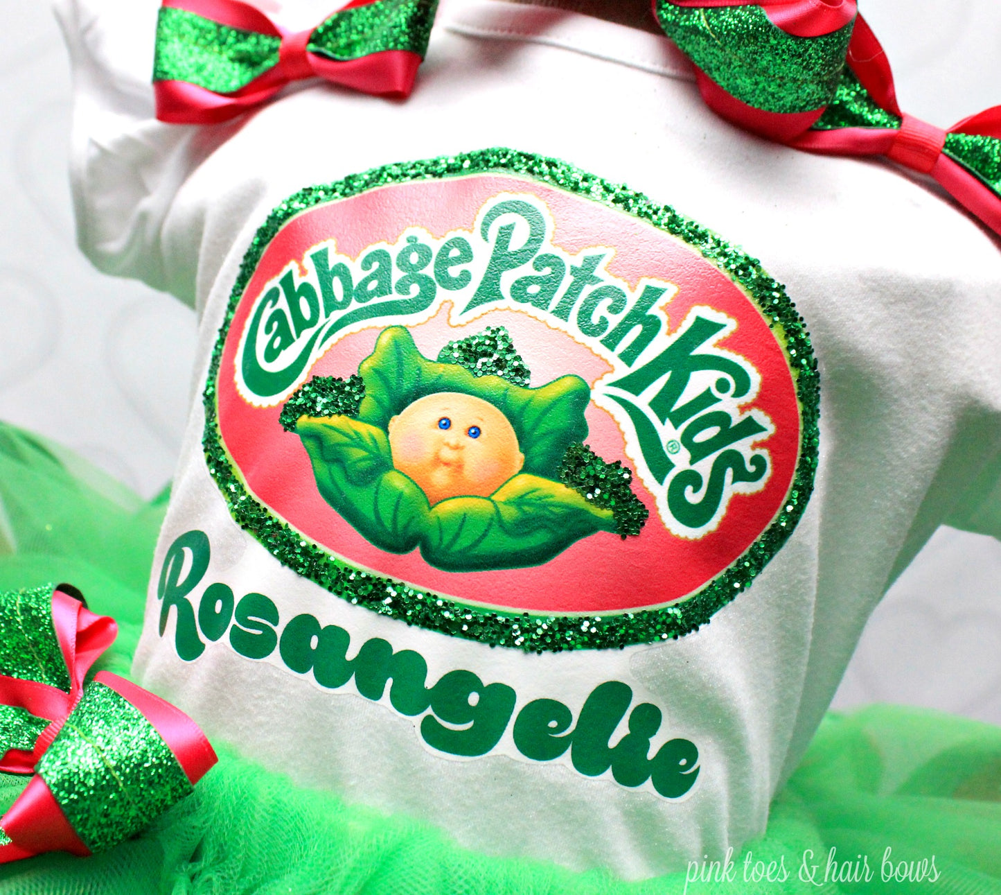 Cabbage Patch tutu set- Cabbage patch outfit-Cabbage patch dress