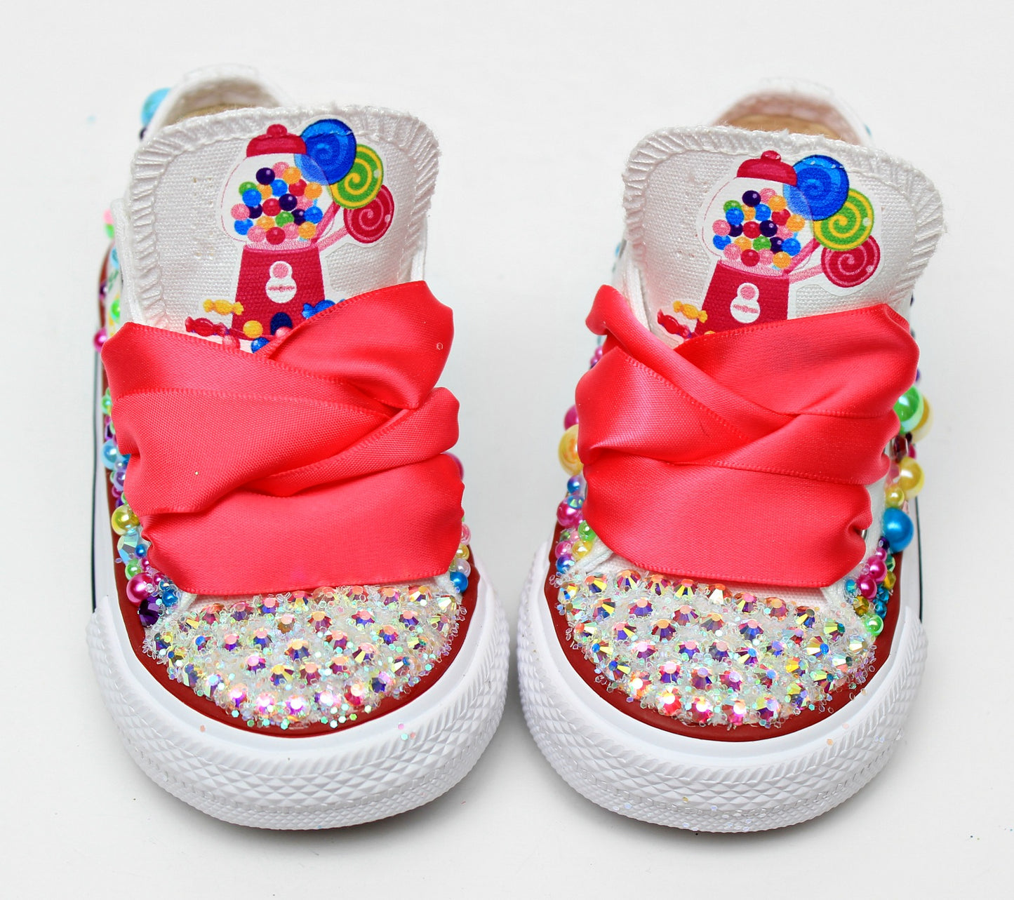 Candy Land shoes- Candy Land bling Converse-Girls Candy Land Shoes