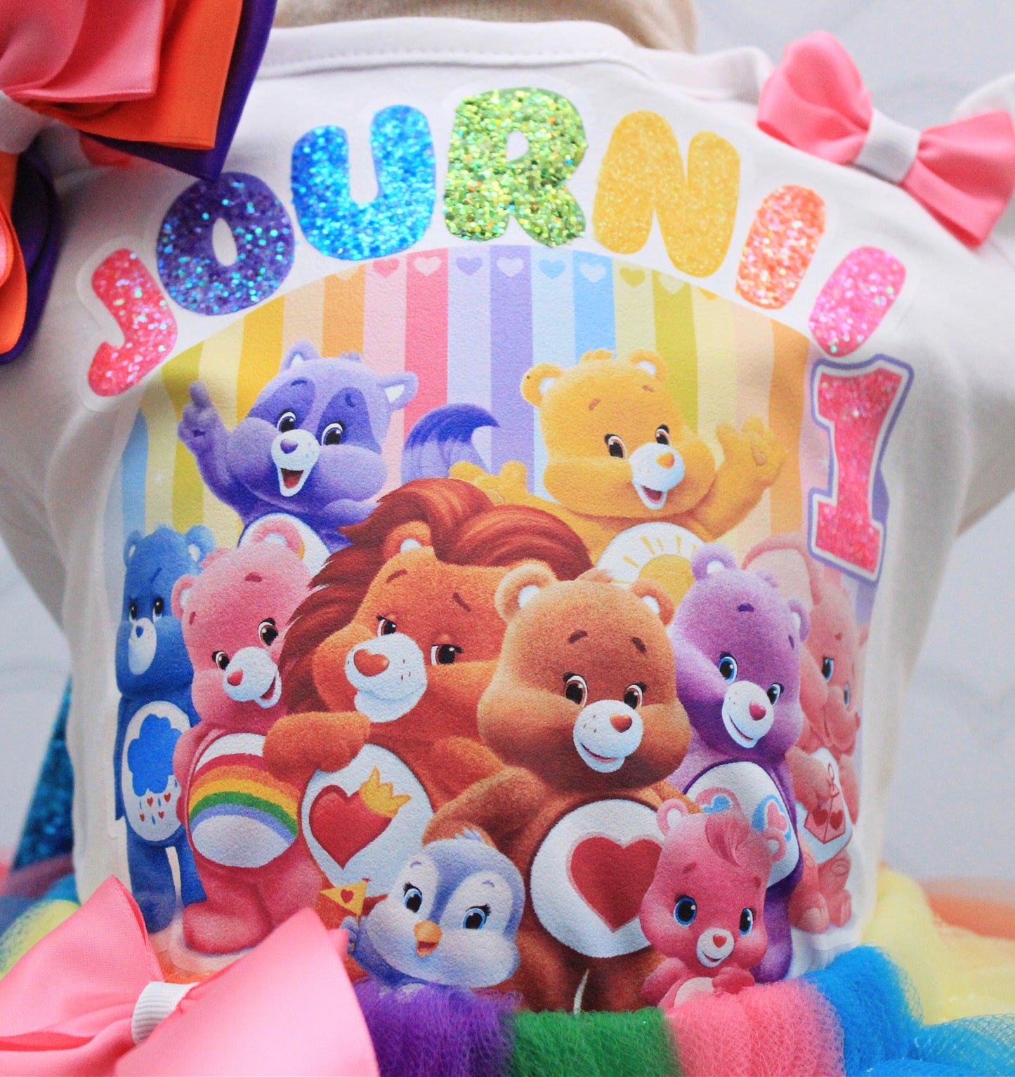 Care Bears tutu set-Care Bears outfit-Care Bears dress