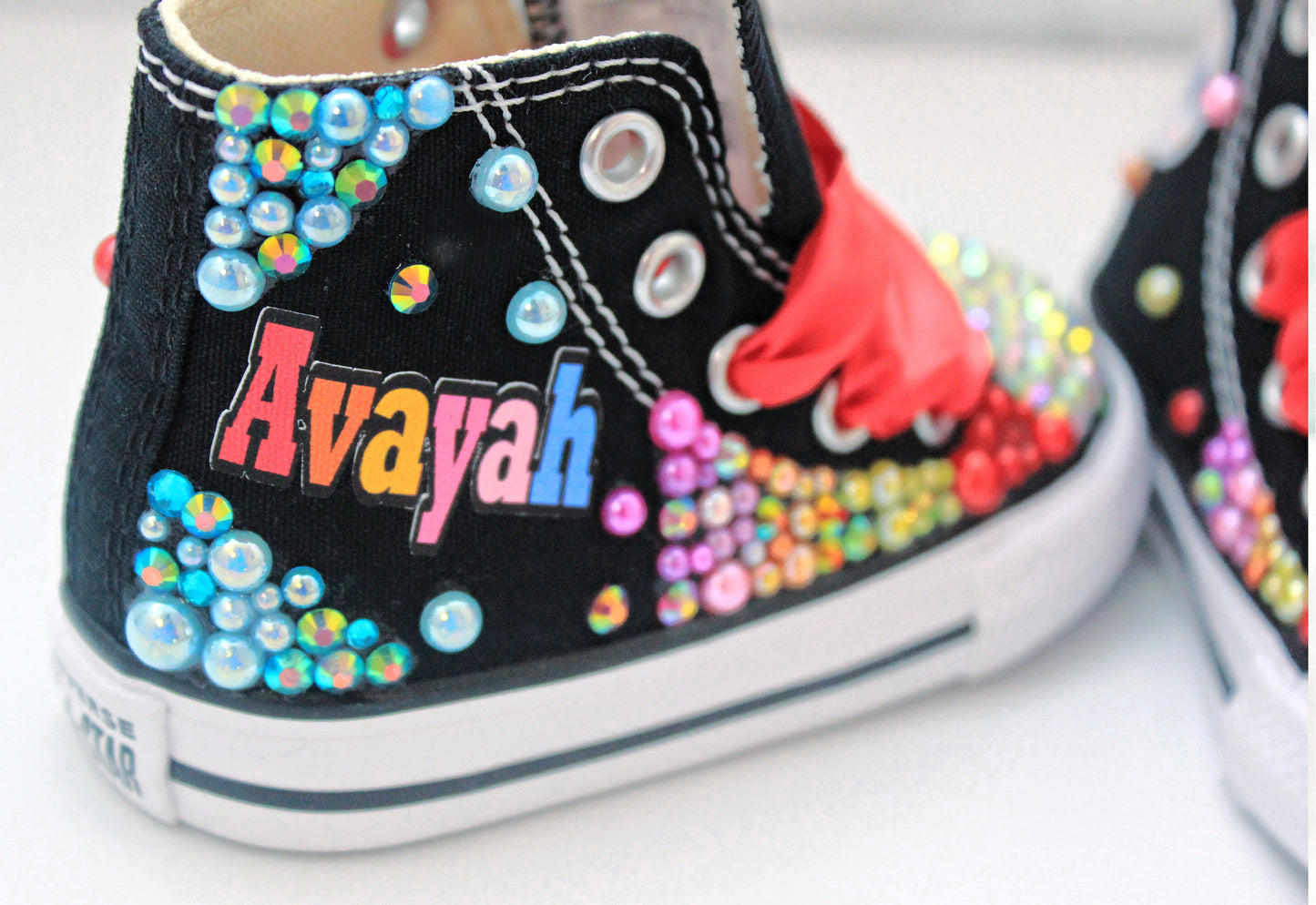 Coco shoes- Coco bling Converse-Girls coco Shoes-Coco Converse