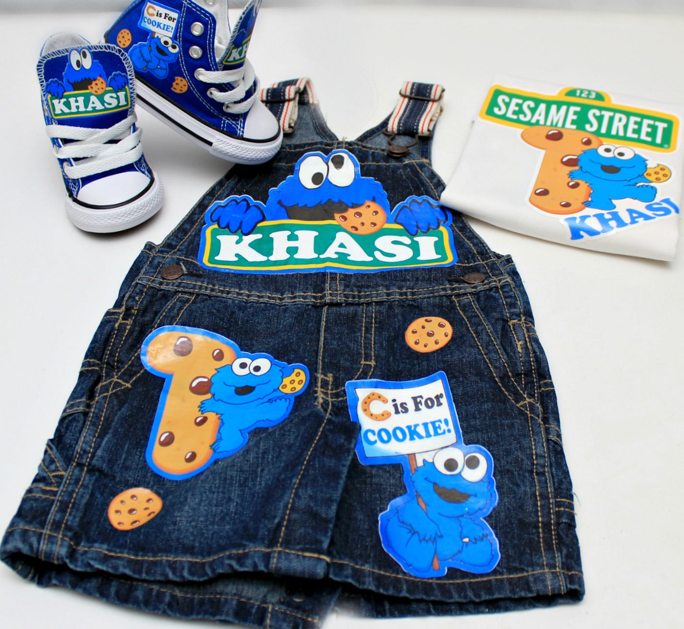 Cookie Monster shoes- Cookie Monster Converse-Boys Cookie Monster Shoes