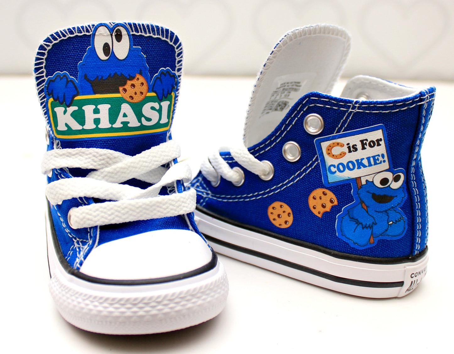 Cookie Monster shoes- Cookie Monster Converse-Boys Cookie Monster Shoes