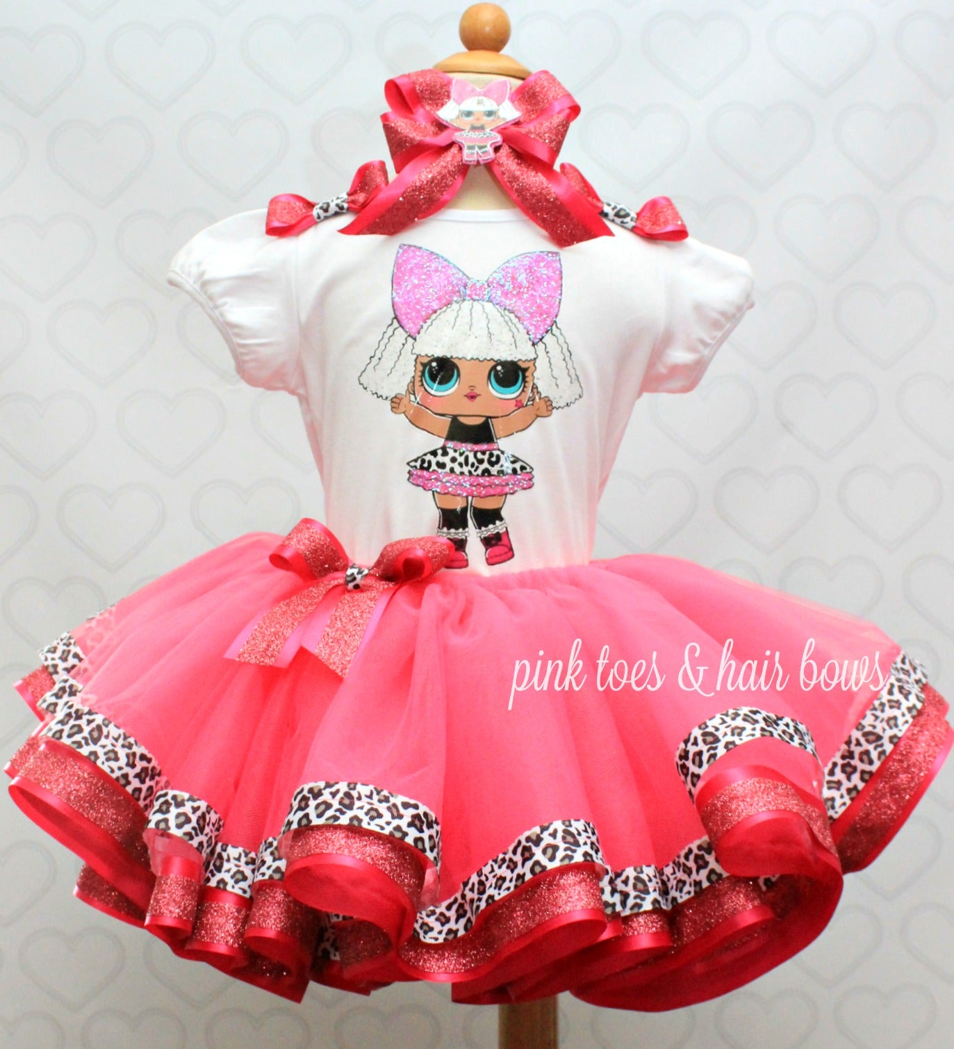 Diva lol surprise doll tutu set-Diva lol surprise outfit-Diva lol dress