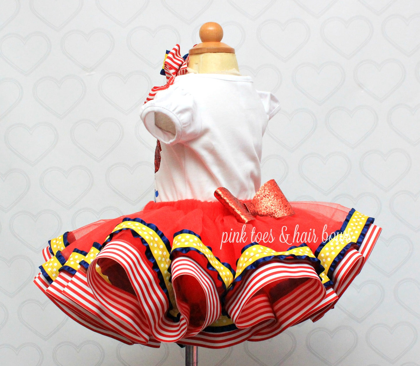 Dumbo tutu set-Dumbo outfit-Dumbo dress-Dumbo tutu