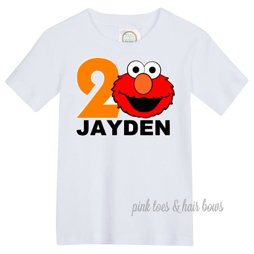 Elmo Birthday Shirt