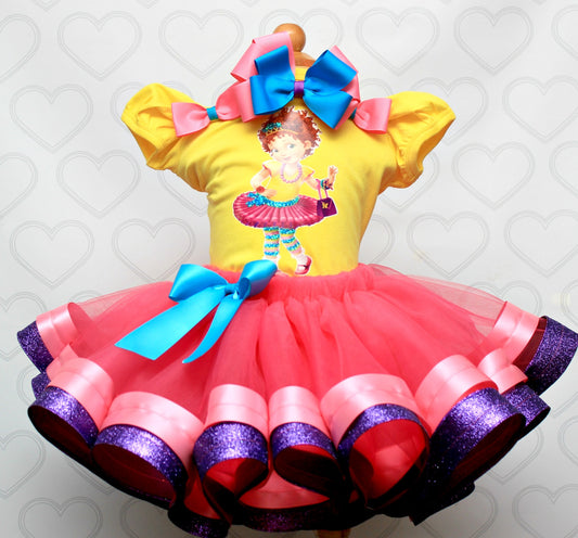 Fancy Nancy tutu set-Fancy Nancy outfit-Fancy Nancy dress