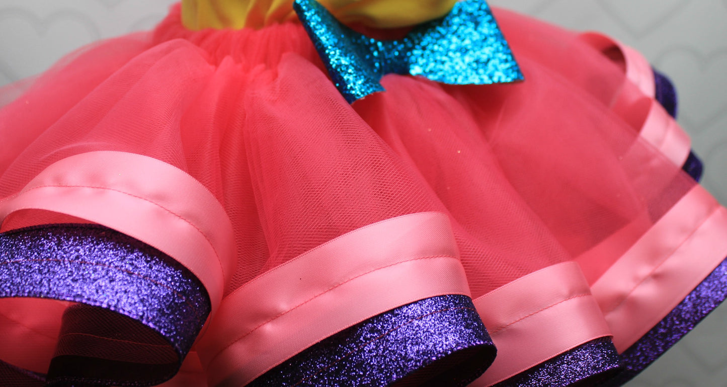 Fancy Nancy tutu set-Fancy Nancy outfit-Fancy Nancy dress