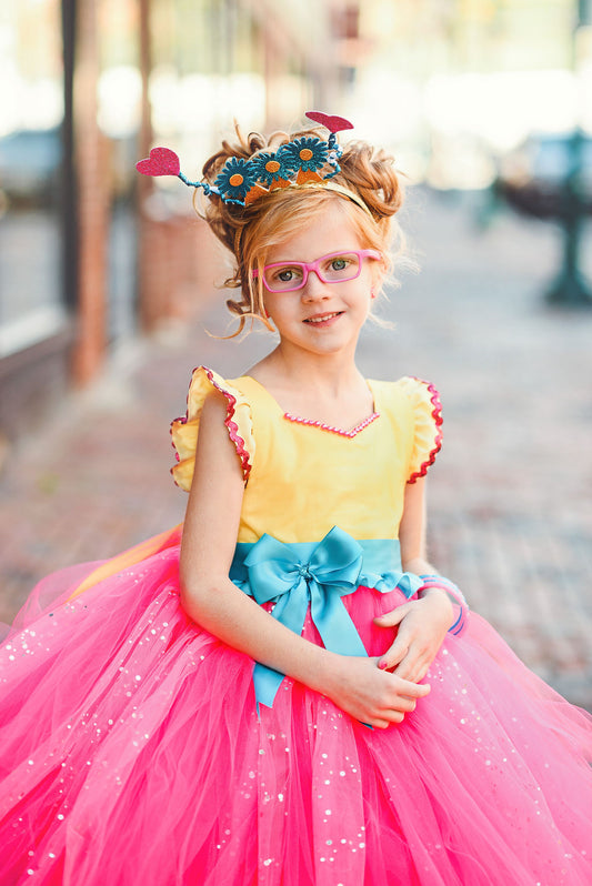 Fancy Nancy Dress-Fancy Nancy costume- Fancy nancy tutu- Fancy Nancy tutu dress