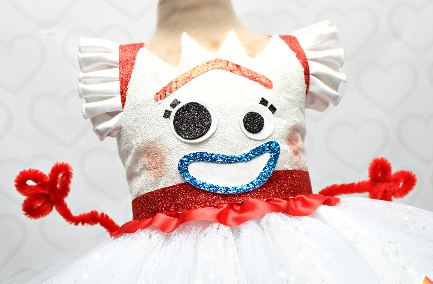 Forky Dress- Forky costume- Forky tutu dress-toy story costume-toy story dress