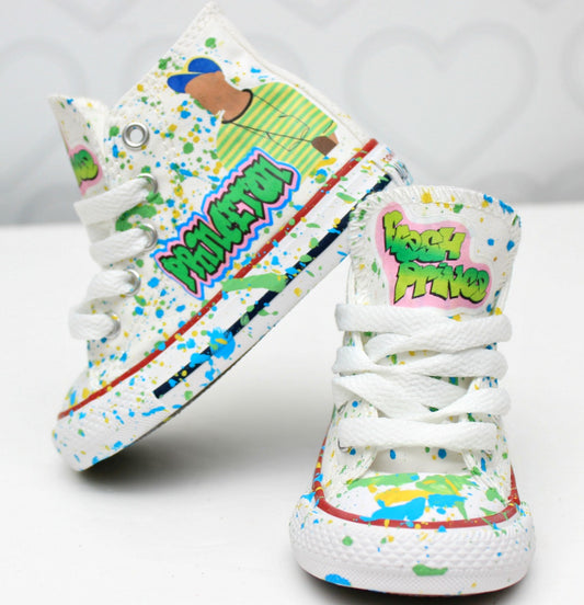 Fresh Prince shoes- Fresh Prince Converse-Boys Fresh Prince Shoes