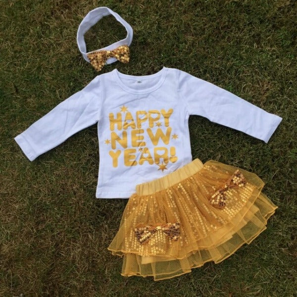 Happy New Year Gold Set(ready to ship)