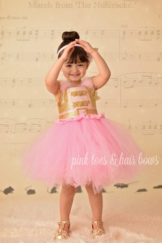 Ballerina tutu dress-Nutcracker tutu dress within 6 weeks / 4T Ballerina tutu dress-Nutcracker tutu dress within 6 weeks / 4T