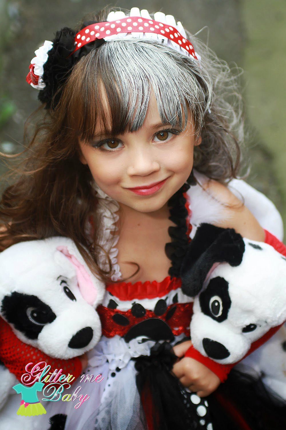 Cruella deville costume- cruella deville tutu dress- cruella deville dress