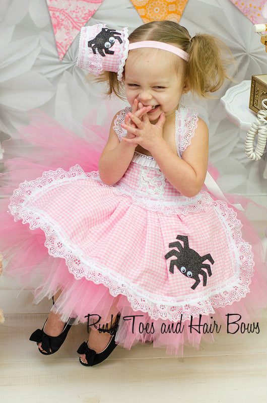 Little Miss Muffet dress- Little Miss Muffet tutu dress- Little Miss muffet costume