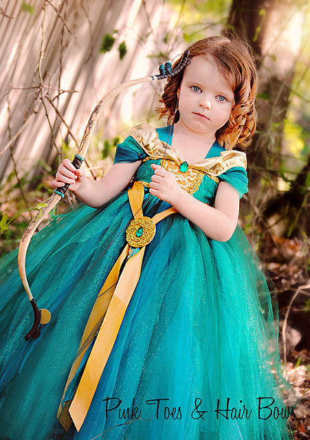 Merida The Brave Tutu dress- Merida the brave dress- Merida the brave tutu -merida the brave costume