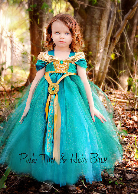 Merida The Brave Tutu dress- Merida the brave dress- Merida the brave tutu -merida the brave costume