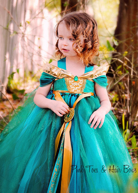 Merida The Brave Tutu dress- Merida the brave dress- Merida the brave tutu -merida the brave costume