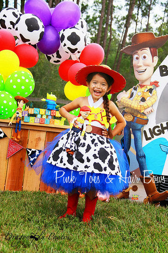 Toy story Tutu dress- Jessie tutu dress- Jessie toy story dress- Toy story costume