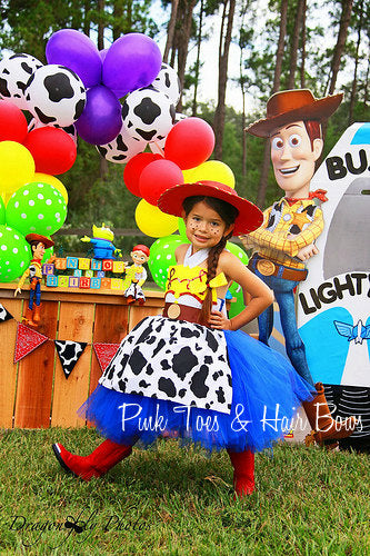 Toy story Tutu dress- Jessie tutu dress- Jessie toy story dress- Toy story costume