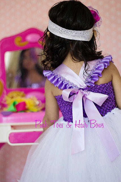 Daisy Duck Tutu dress- Daisy Duck tulle dress- Daisy Duck dress- Daisy Duck costume