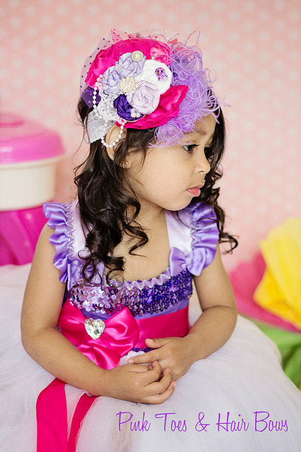 Daisy Duck Tutu dress- Daisy Duck tulle dress- Daisy Duck dress- Daisy Duck costume