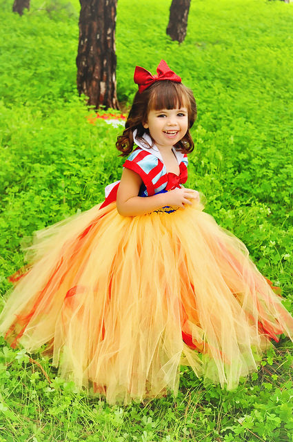 Snow White Tutu Dress-Snow white dress- Snow white Costume -Snow white Tutu