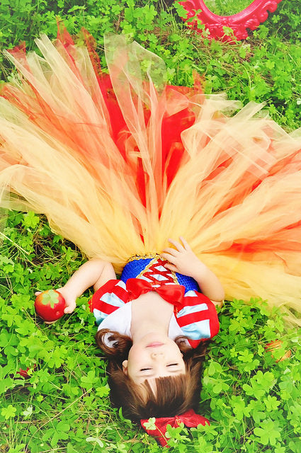 Snow White Tutu Dress-Snow white dress- Snow white Costume -Snow white Tutu