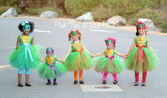 Teenage mutant ninja turtle costume- tmnt costume- tmnt dress- tmnt tutu dress-tmnt tutu