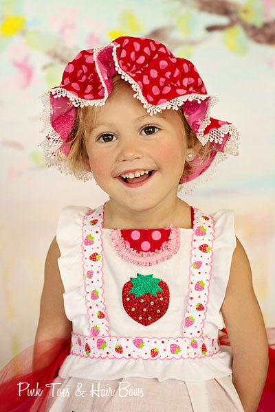 Strawberry Shortcake tutu dress- Strawberry Shortcake- Strawberry Shortcake Costume