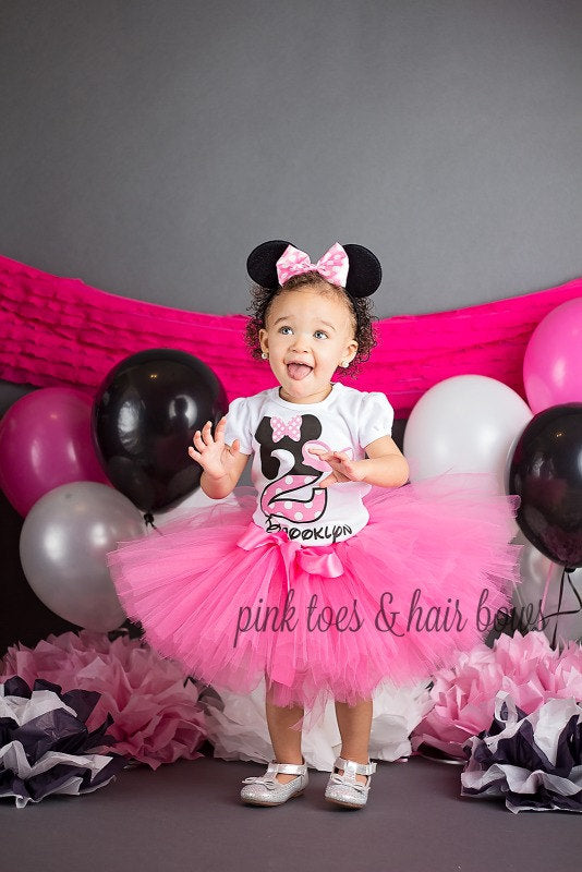 Mouse Tutu set- mouse outfit- mouse birthday outfit