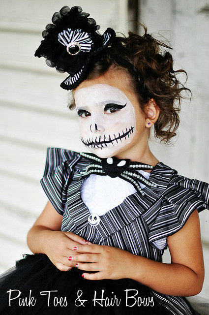 Jack Skellington Tutu Dress- Jack skellington costume- Jack skellington dress- Jack skellington tutu- Nightmare before christmas costume- Nightmare before christmas dress