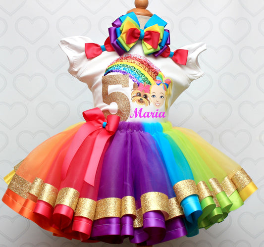 Jojo Siwa tutu set-Jojo Siwa outfit-Jojo Siwa dress