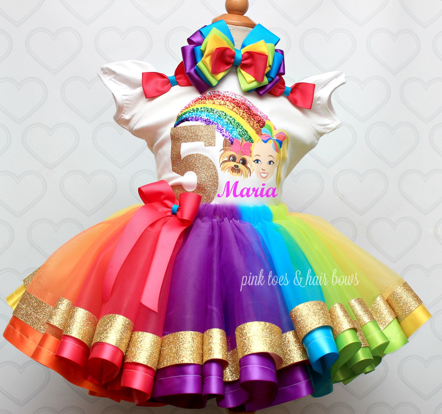 Jojo Siwa tutu set-Jojo Siwa outfit-Jojo Siwa dress