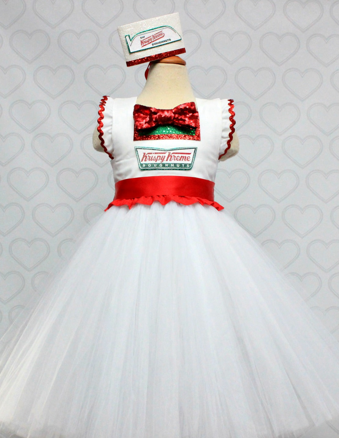 Krispy Kreme Dress-Krispy Kreme costume- Krispy Kreme tutu-Krispy Kreme tutu dress