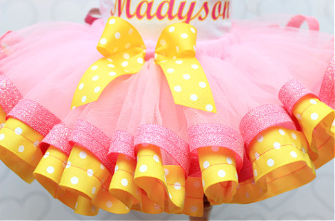 Lemonade tutu set-Lemonade outfit-Lemonade dress