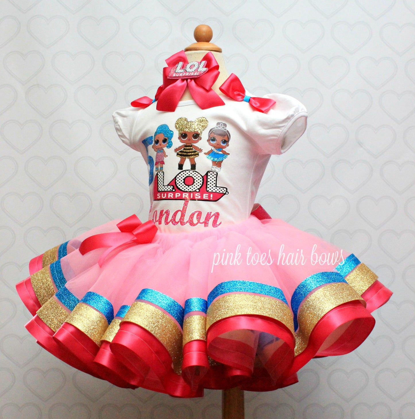 Lol surprise doll tutu set-lol surprise outfit- lol surprise dress