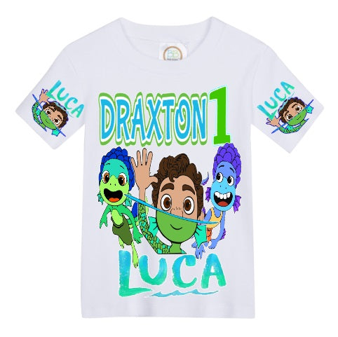 Luca Overalls- Luca Birthday Overalls- Luca Birthday outfit