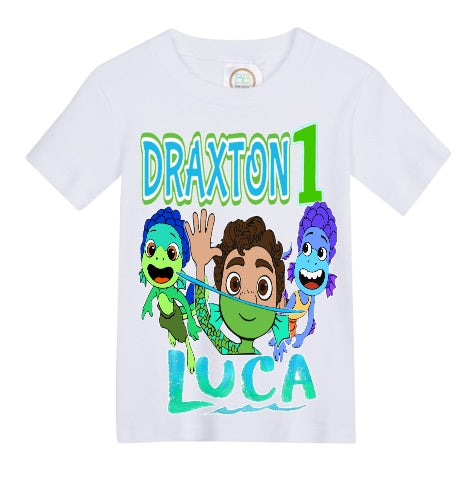 Luca boys outfit - Luca Denim Set-Boys Luca denim set- Luca Birthday outfit