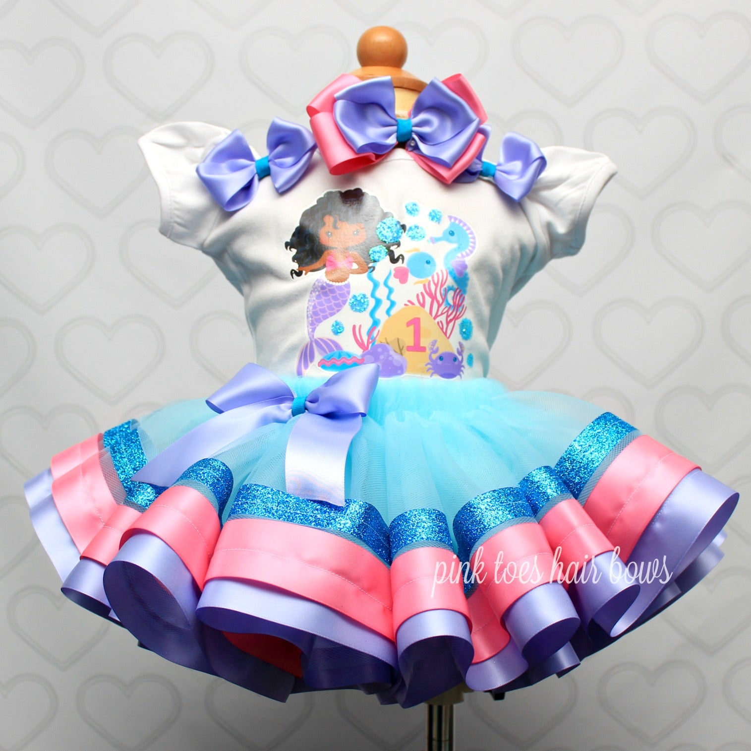 tutu mermaid dress Mermaid Magic Blue Tutu Dress