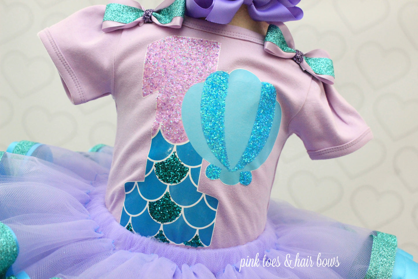 Mermaid Tutu set-Mermaid outfit-Mermaid dress- Mermaid tutu