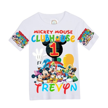 Mickey Mouse clubhouse Overalls-Mickey Mouse clubhouse Birthday Overalls-Mickey Mouse clubhouse Birthday outfit