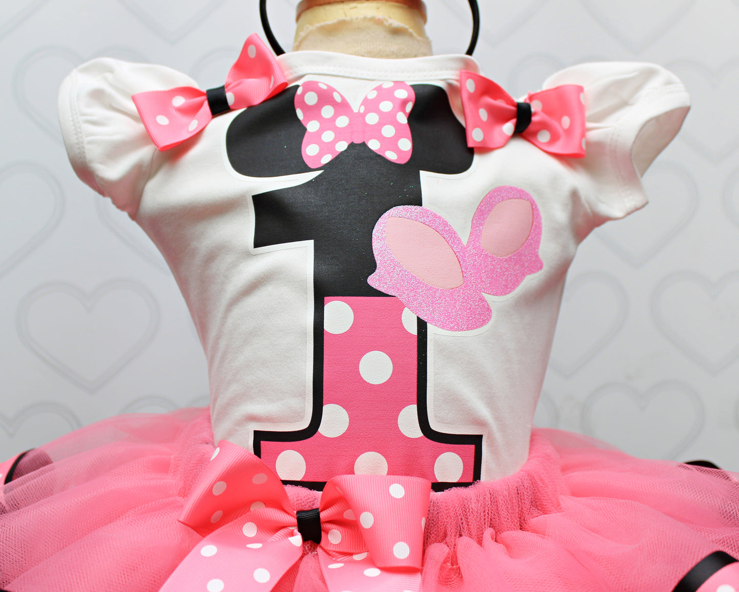 Mouse Tutu set- mouse outfit- mouse birthday outfit