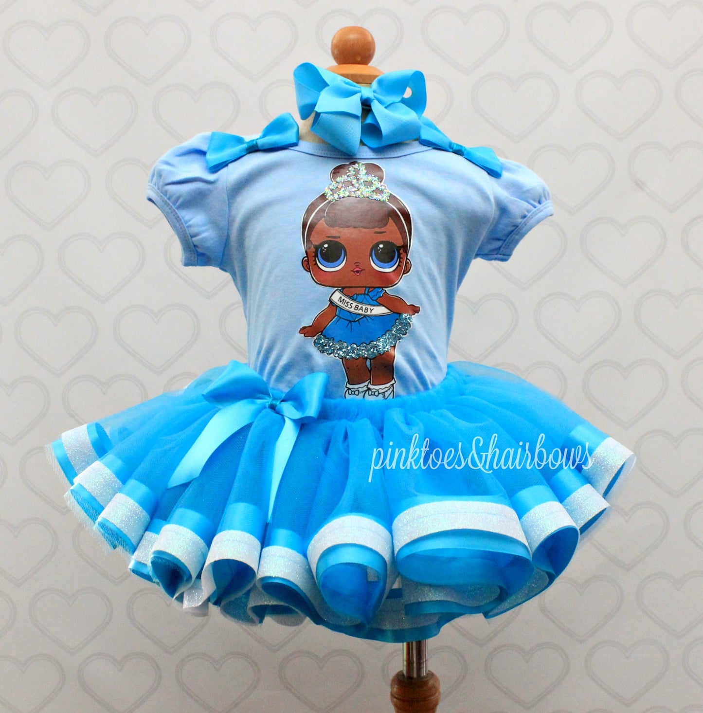 Miss Baby Lol surprise doll tutu set-lol surprise outfit- lol surprise dress