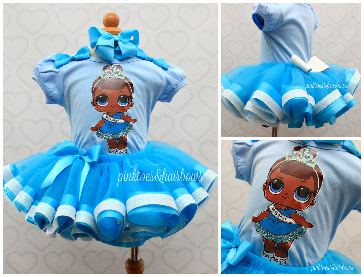 Miss Baby Lol surprise doll tutu set-lol surprise outfit- lol surprise dress