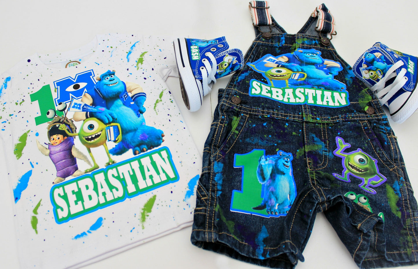 Monster Inc shoes- Monster Inc Converse-Boys- Monster Inc Shoes