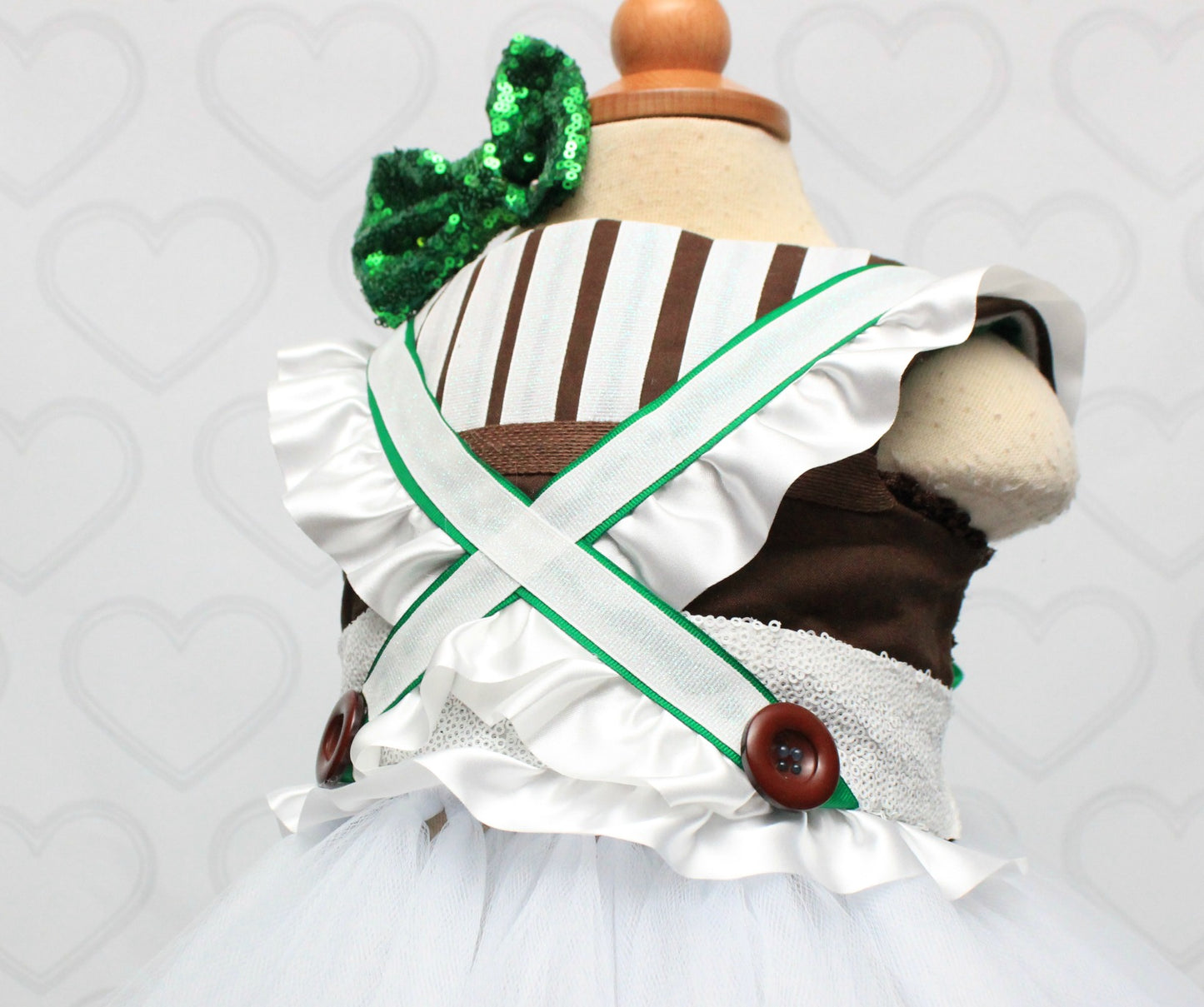 Oompa Loompa Costume- Oompa Loompa Dress- Oompa Loompa tutu dress-willy wonka dress