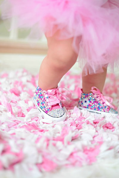 Presley in Pink Tutu Set-Birthday tutu set