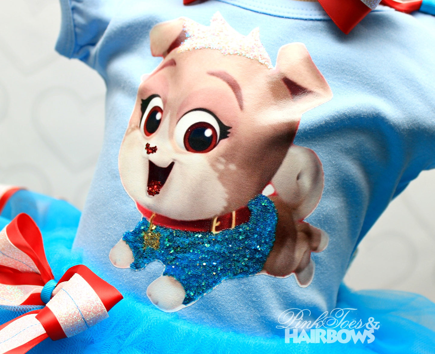 Puppy Dog Pals tutu set-Puppy Dog Pals outfit-Puppy Dog Pals dress