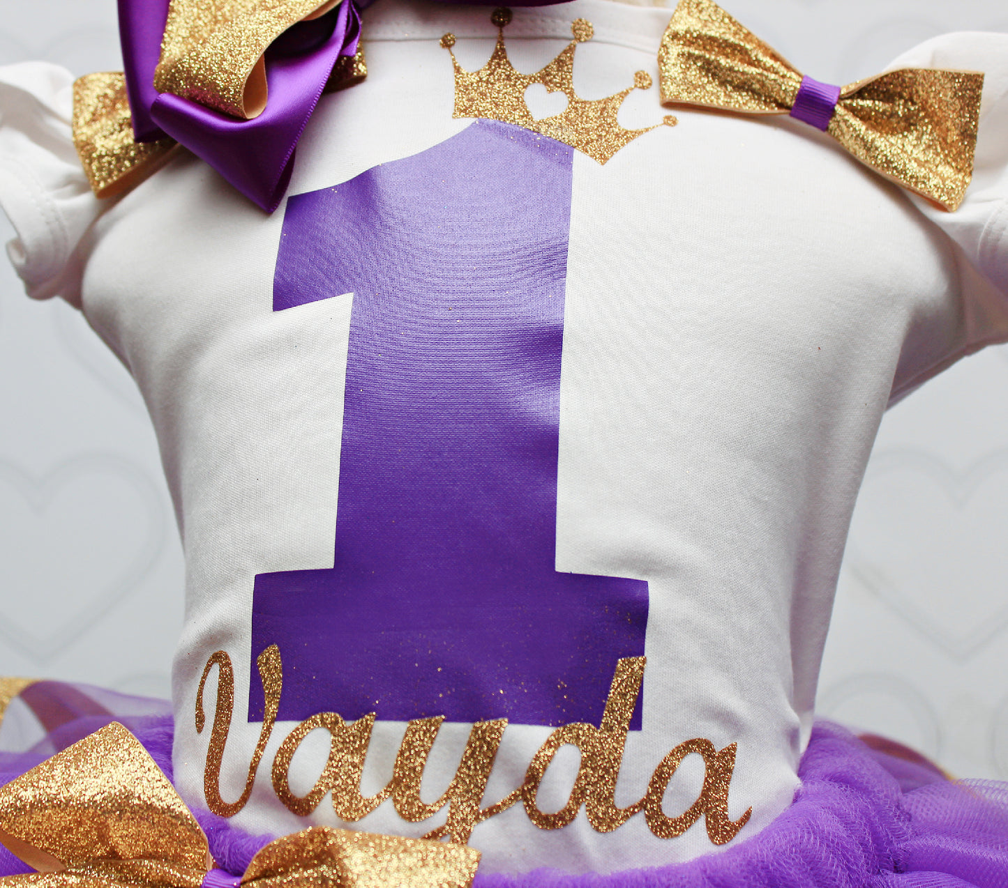 Princess tutu set-Girls Birthday outfit-Princess tutu dress
